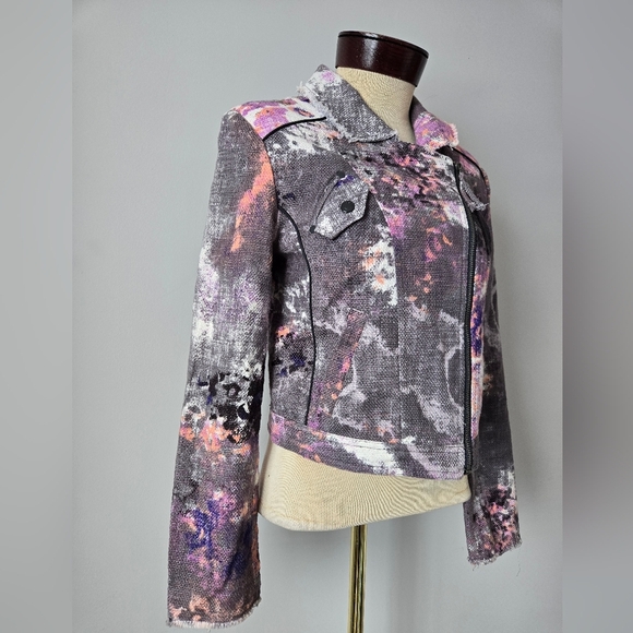 DEPT Cotton Denim Multi Colour Jacket. Size Medium - Picture 2 of 13